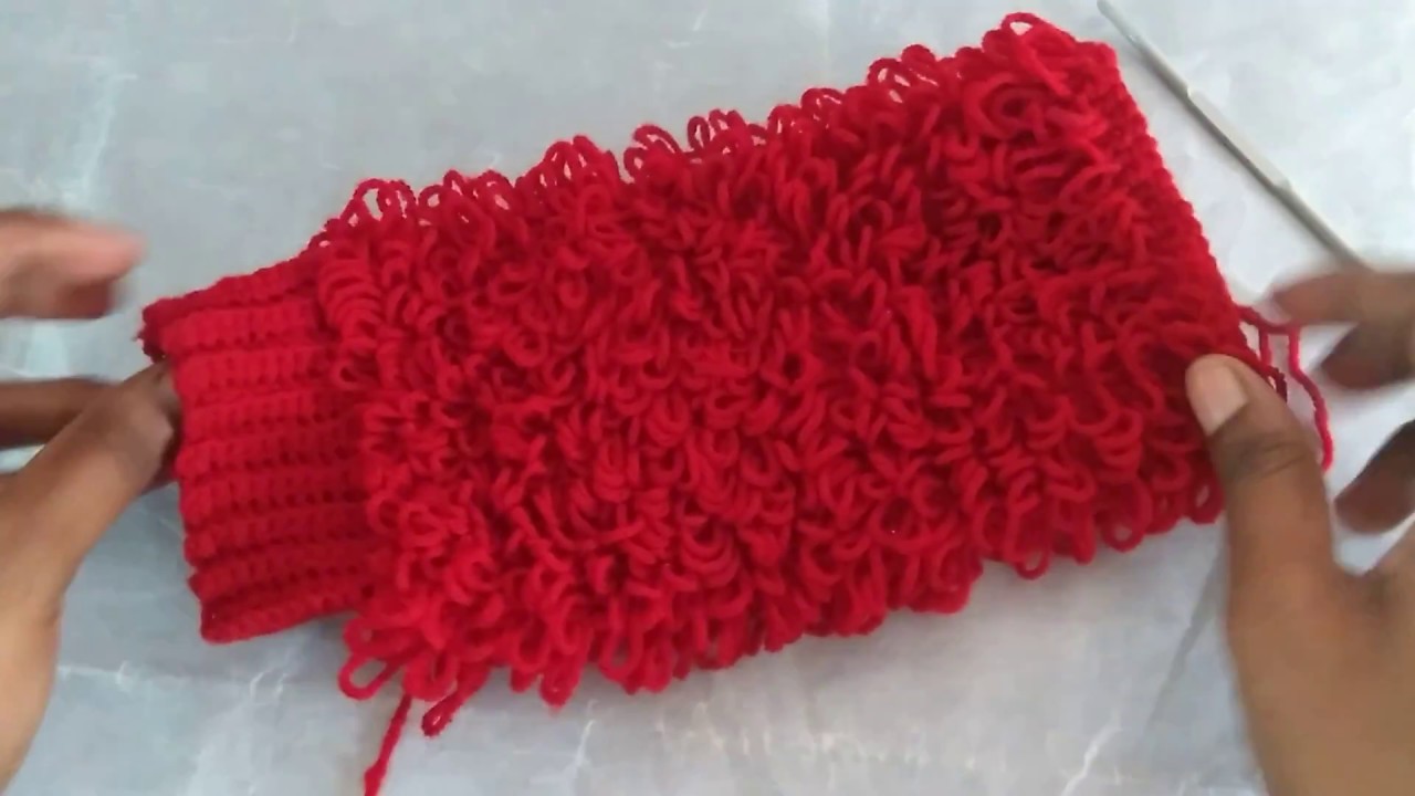 Crochet gloves | crochet Tamil |