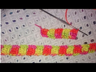 Crochet Lace Pattern in hindi ll Crochet Cord tutorial ll indian crochet patterns