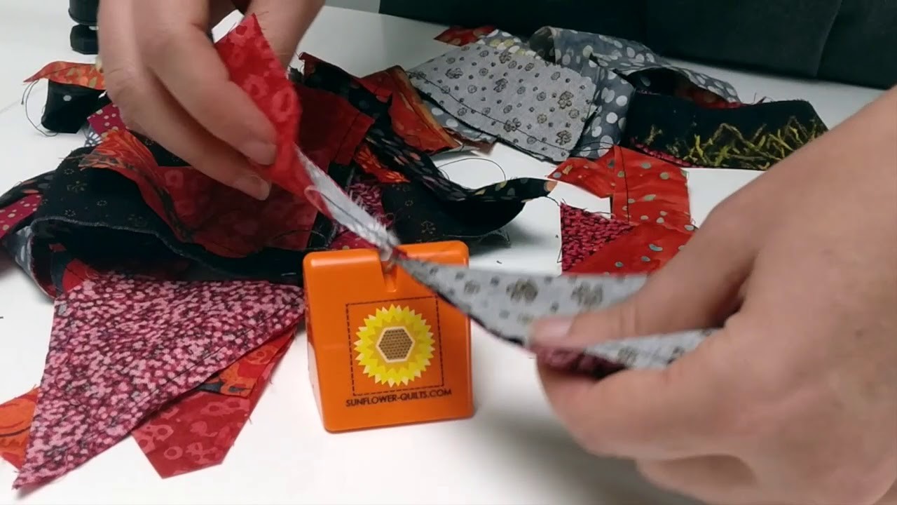 Un coupe fil très pratique pour le patchwork et la couture à la chaine