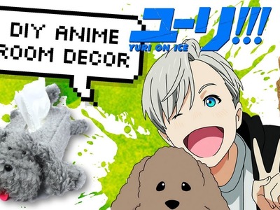 DIY Anime – Makkachin boite à mouchoirs caniche. tissue paper box Yuri!!! on Ice | Home Decor fr