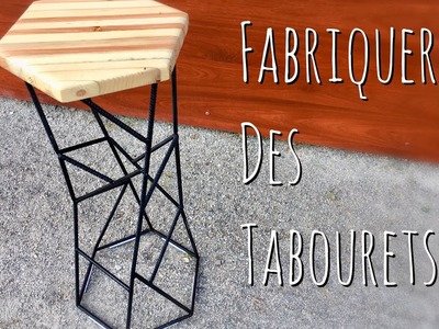 Fabriquer des tabourets de bar. ( DIY bar stool )