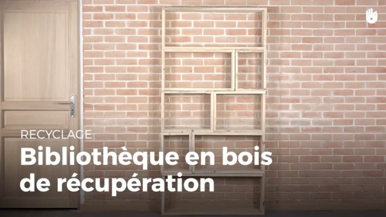 Fabriquer une bibliothèque en bois de récupération | Recycler