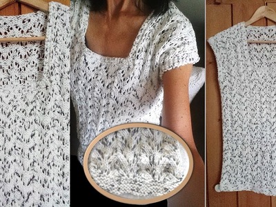 Tricot-Apprendre à créer son propre modèle-3e partie-Create your own pattern-knitting