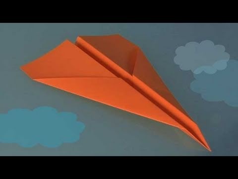 Comment faire origami, un avion en papier