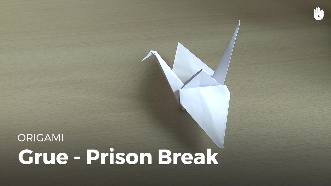 Faire la grue de Prison Break | Origami