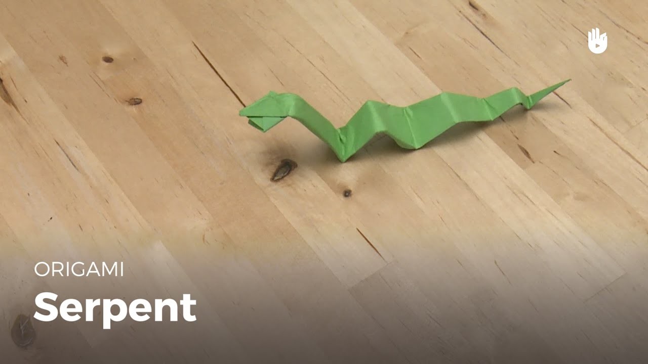 Faire un serpent | Origami