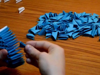 Origami 3d : La chouette (tutorial)