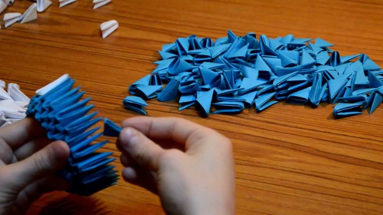Origami 3d : La chouette (tutorial)