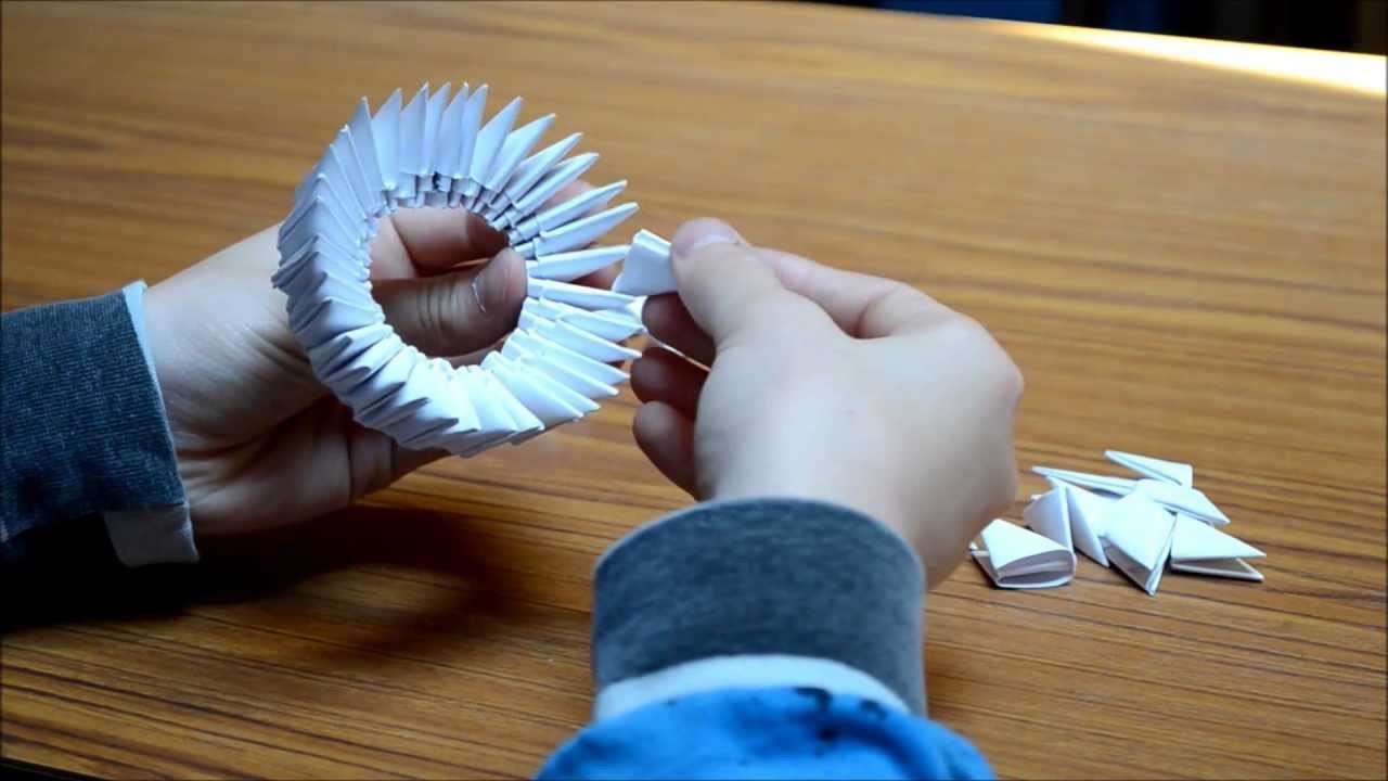 Origami 3d : le chien (tutorial)