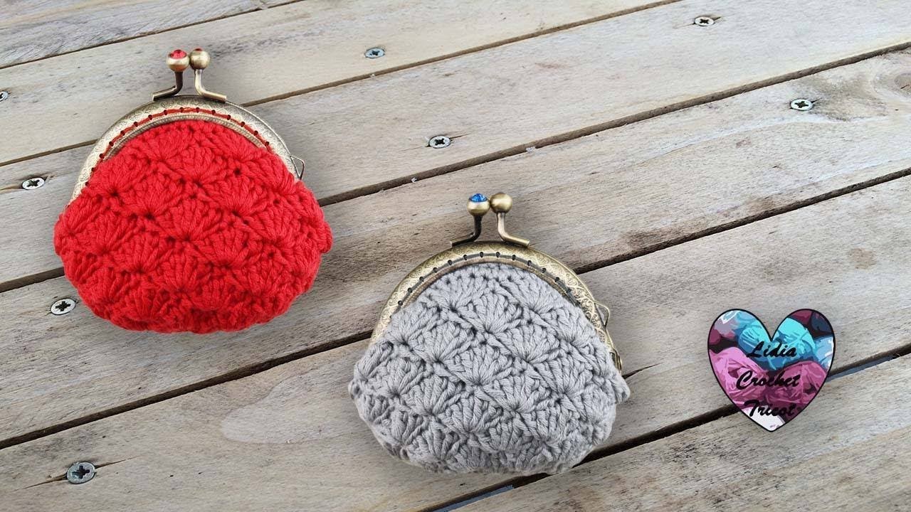 Porte monnaie éventails Crochet ????by Lidia Crochet Tricot