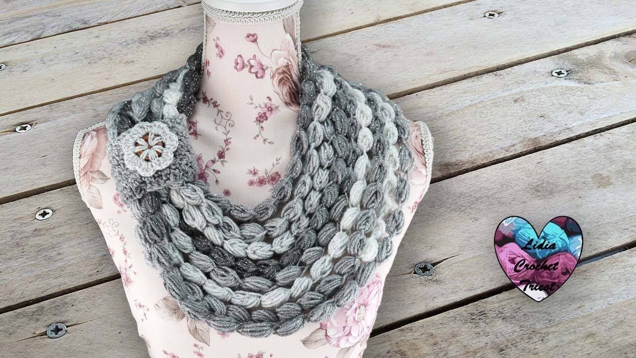 Tour de cou Infinity Crochet by Lidia Crochet Tricot