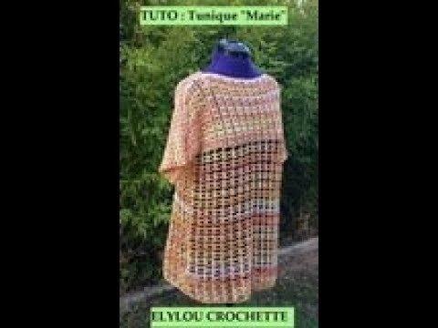 TUTO crochet : Tunique "Marie"