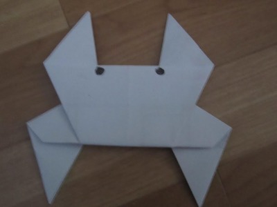 Tuto origami : crabe (facile)