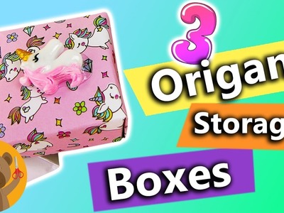 Bricoler des petites boîtes cadeaux | Boîte en Origami avec couvercle | DIY | simple et rapide
