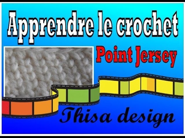 COURS POINT JERSEY CROCHET