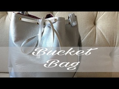 ✂️DIY Bucket Bag. sac en forme de seau.Pretty Iro✂️