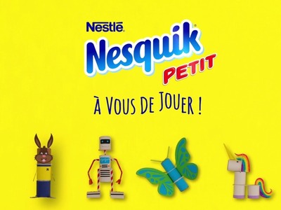 Nesquik DIY : Fabriquer une licorne avec les pots Nesquik