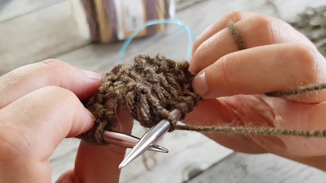 TUTO TRICOT DIY comment tricoter un châle fleuri débutant azoriacreations   laine action  zeeman