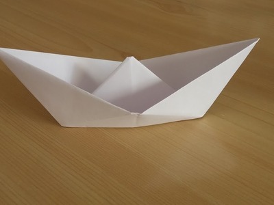 Comment faire un bateau en papier (ma fille)