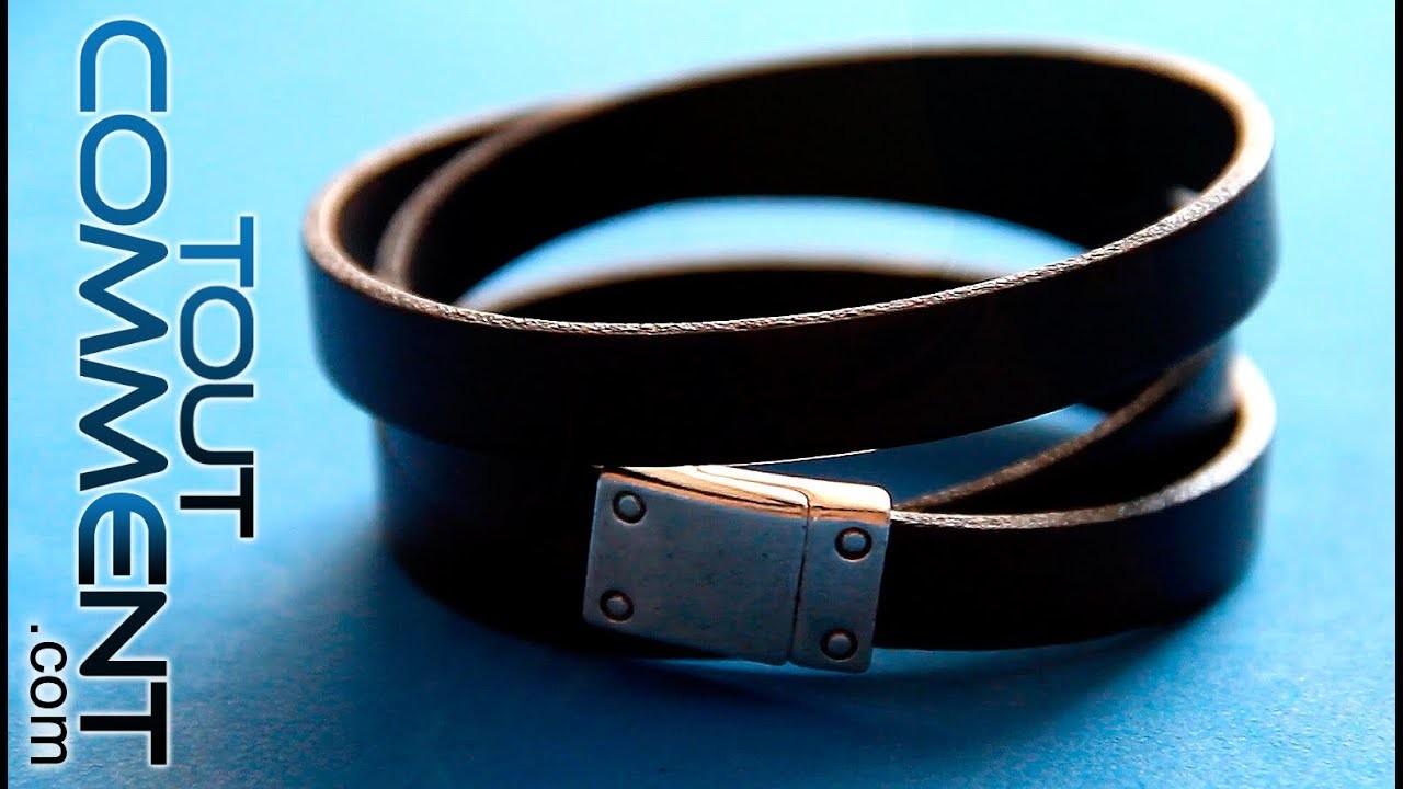 Comment faire un bracelet en cuir
