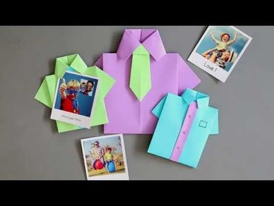 [Origami] Chemise en papier pour Papa !
