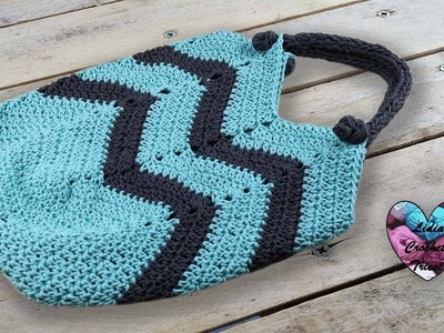 Sac I cord Crochet Facile Écologique "Lidia Crochet Tricot"