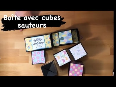 Tuto Pop Up Cubes | boîte à cubes sauteurs