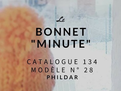 LE BONNET MINUTE" - Phildar