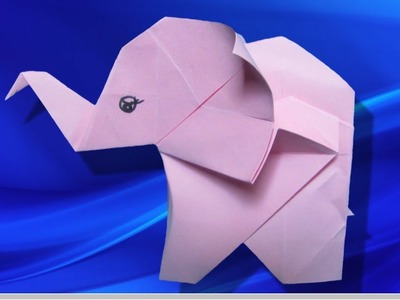 Origami : ???? Petit éléphant, Éléphanteau ???? (Fumiaki Kawahata)