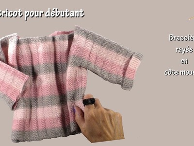 Tuto tricot : Brassière pour bébé