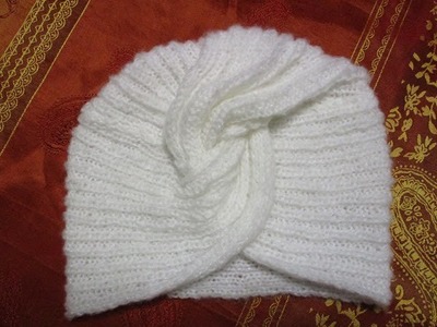 Mon turban au tricot en pas à pas facile - La Grenouille Tricote