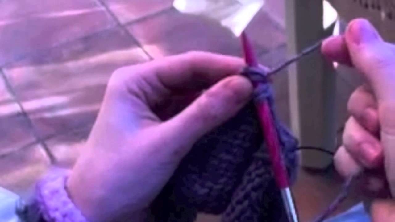 Tricot - Comment tricoter le point risotto