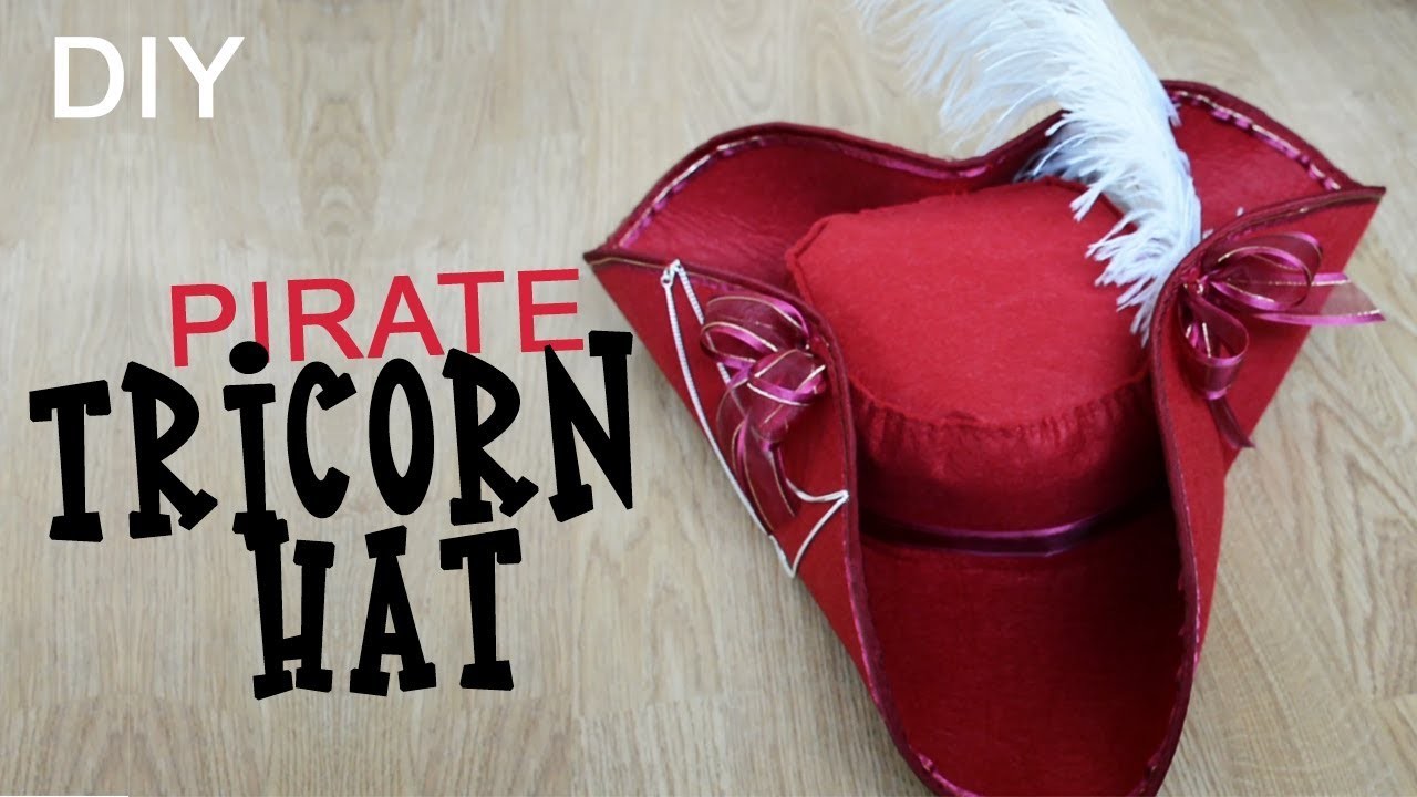 DIY -  Chapeau pirate tricorne - Pirate tricorn hat