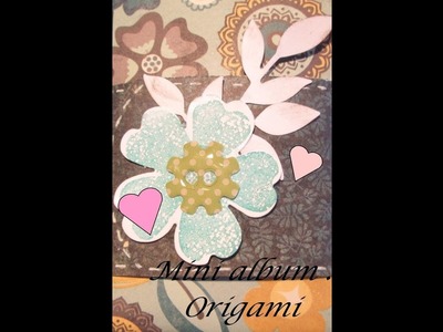 !!!    Mini album origami très facile  !!!