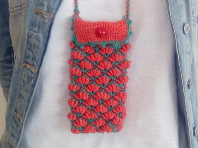 Tuto crochet : étui pour téléphone portable Part 2.2