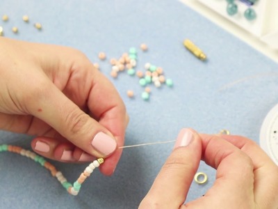 Bijoux à faire soi-même : Beadalon Scrimps (perles de finition) ♡ DIY