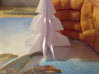 Comment faire un sapin de noël en origami