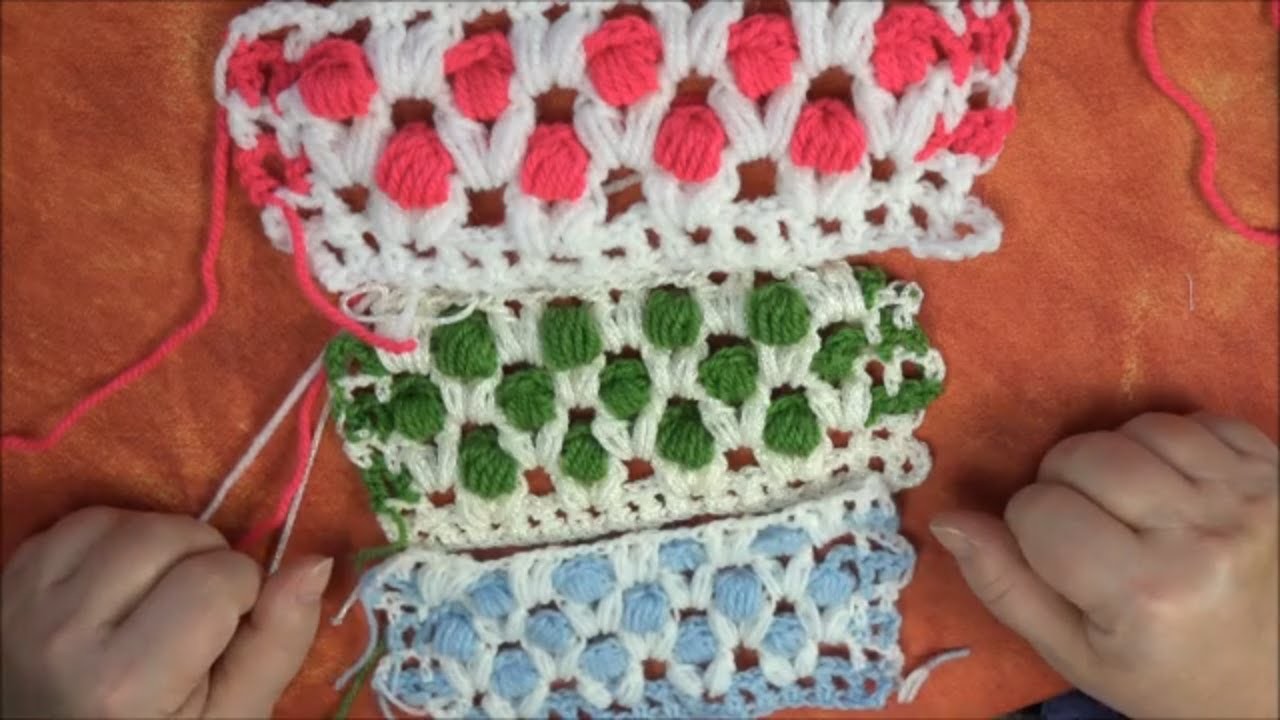 Des fleurs en bullion au crochet- La Grenouille Tricote