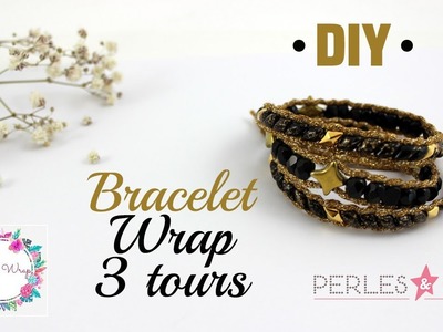 DIY | Bracelet multirang WRAP - 3 tours