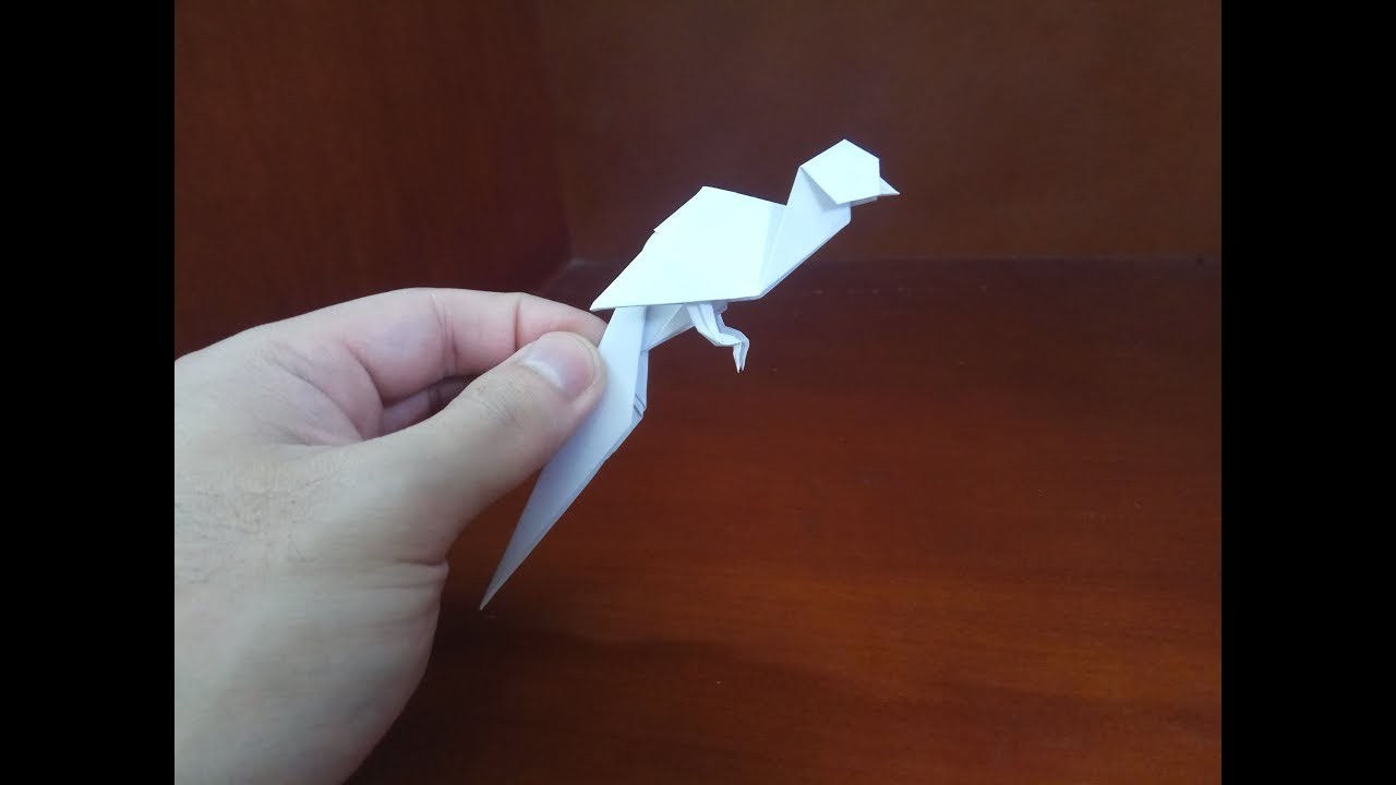 Origami quetzal