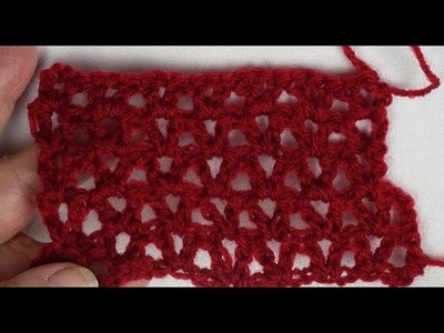 Un point de base au crochet- La Grenouille Tricote