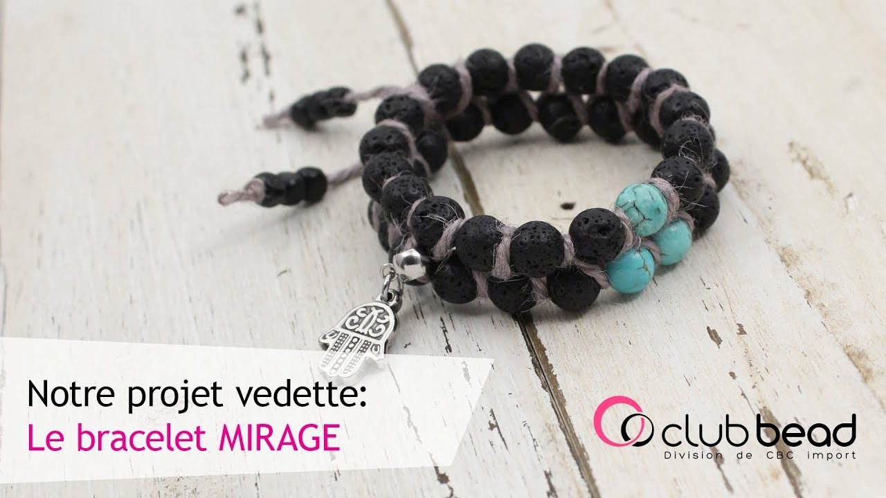 Bijoux DIY - Tutoriel bracelet Mirage