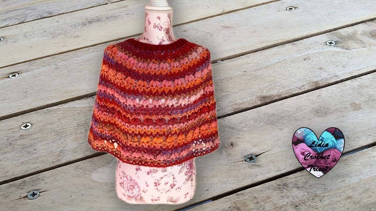 Cape Margarette crochet "Lidia Crochet Tricot"