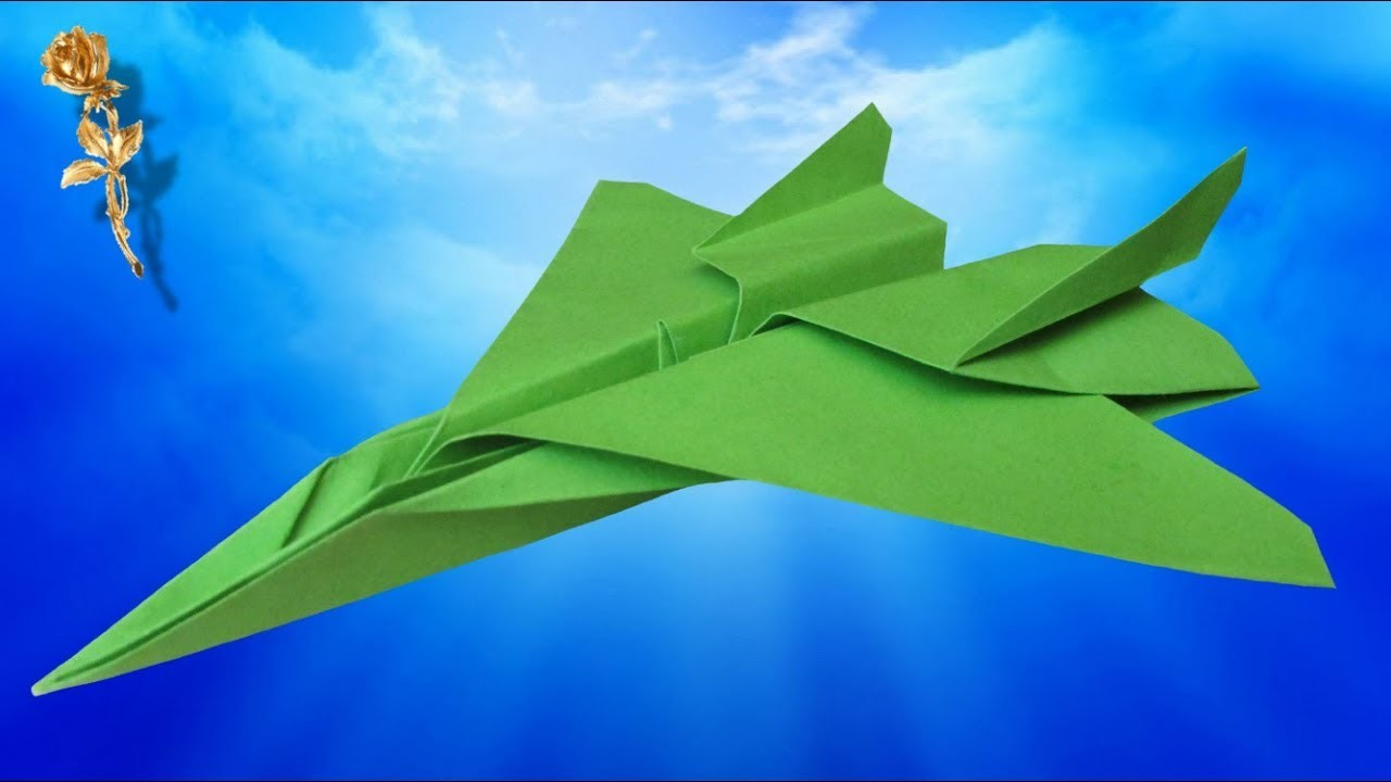 Origami : ✈ Avion ???? F15 Eagle Jet Fighter
