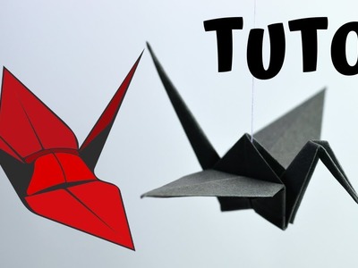 Origami Grue TUTO Facile