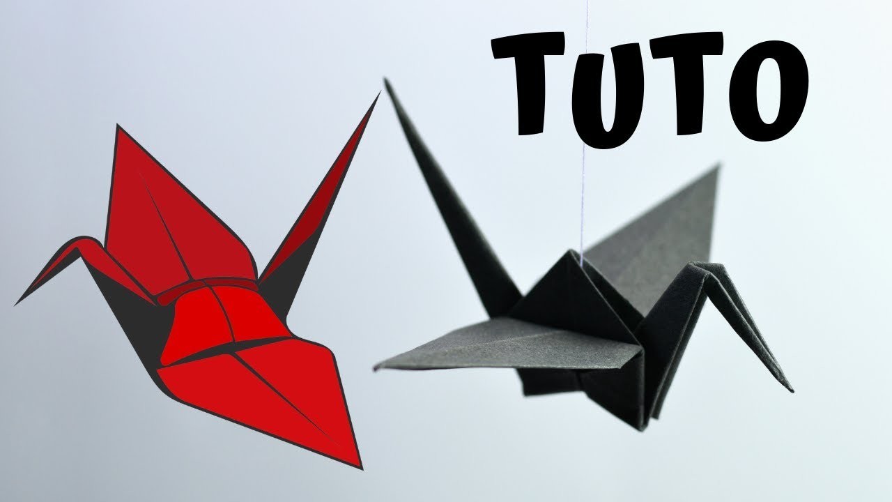 Origami Grue TUTO Facile