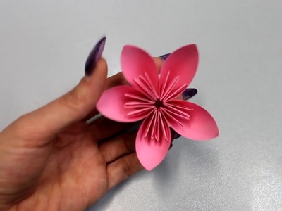 Tuto Fleur Pliage Origami. Arbre printaniers