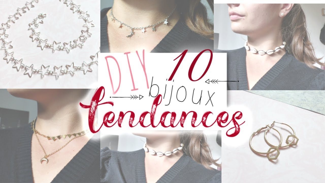 . DIY : 10 bijoux tendances ~ simple et rapide \\