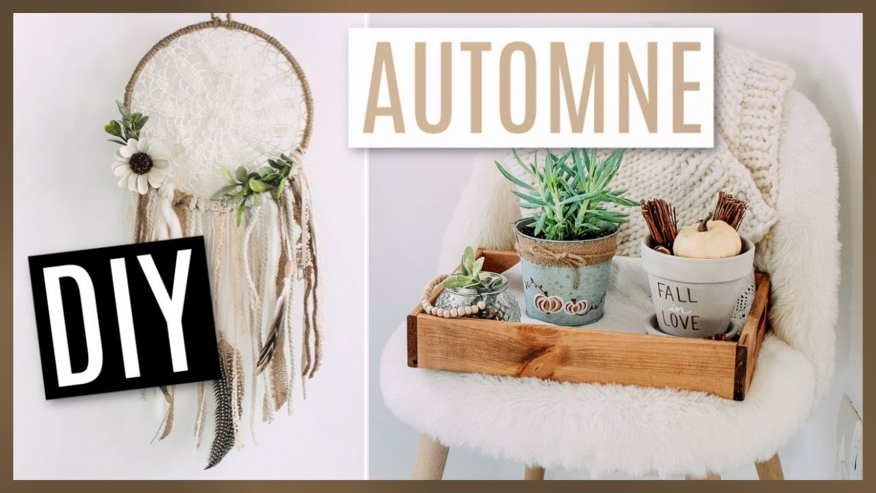 DIY DECO AUTOMNE. Fall Room Decor