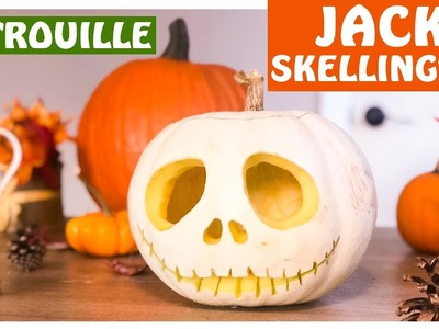 DIY Découpe de CITROUILLE - JACK SKELLINGTON - L'étrange Noël de Monsieur Jack - Carving Pumpkin